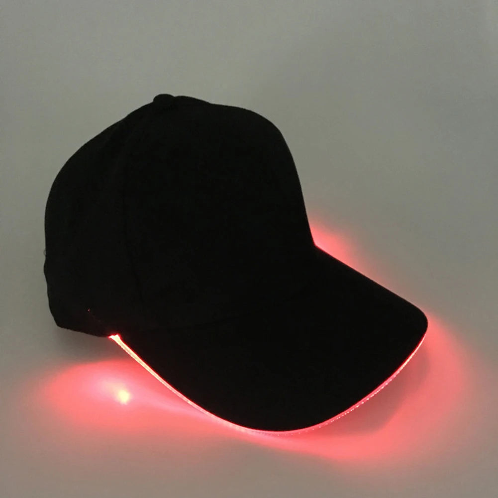 ShineCaps Fashion LED Baseball Cap – Perfect for Parties, Running, and Active Fun!