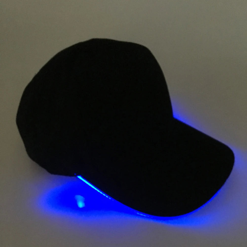 ShineCaps Fashion LED Baseball Cap – Perfect for Parties, Running, and Active Fun!