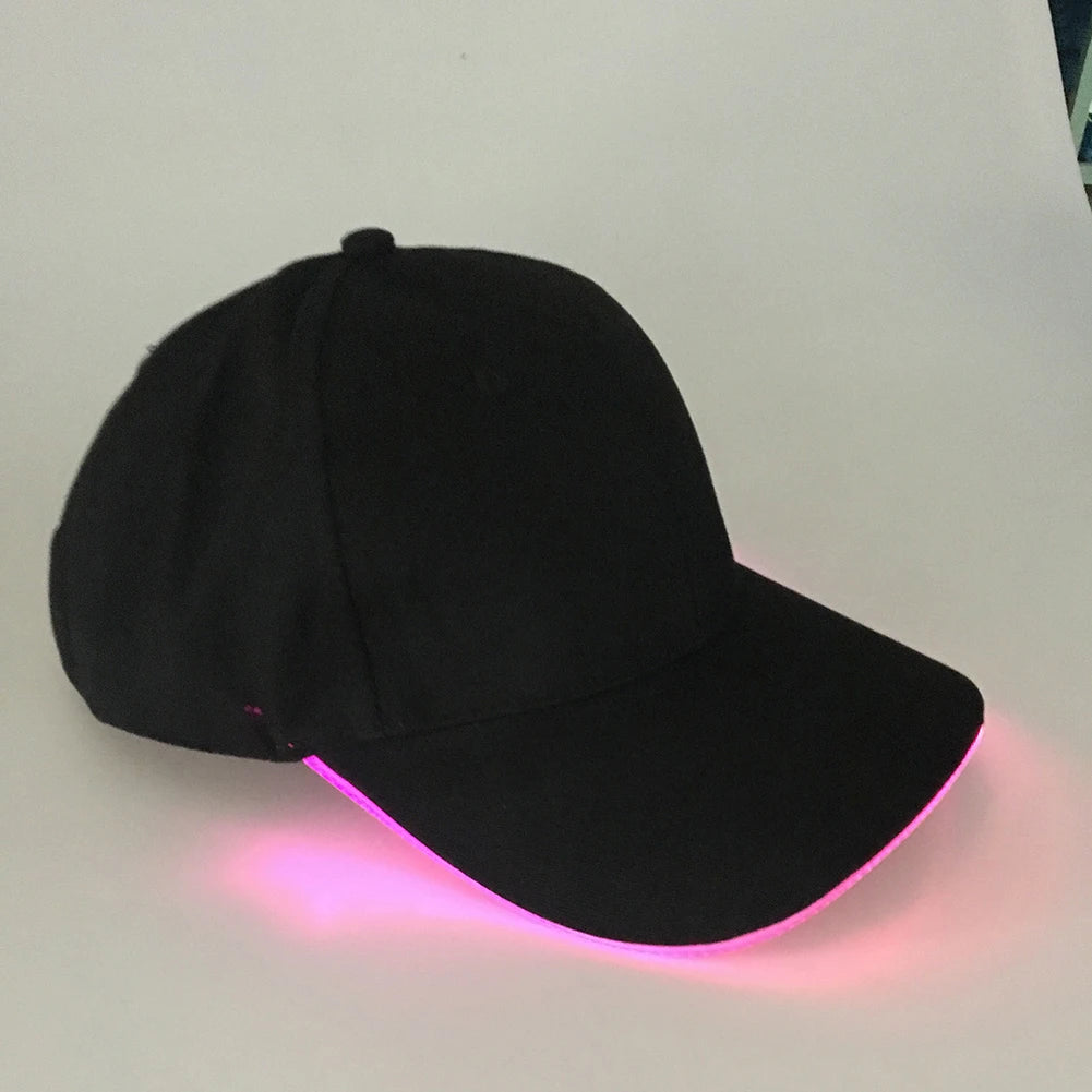 ShineCaps Fashion LED Baseball Cap – Perfect for Parties, Running, and Active Fun!