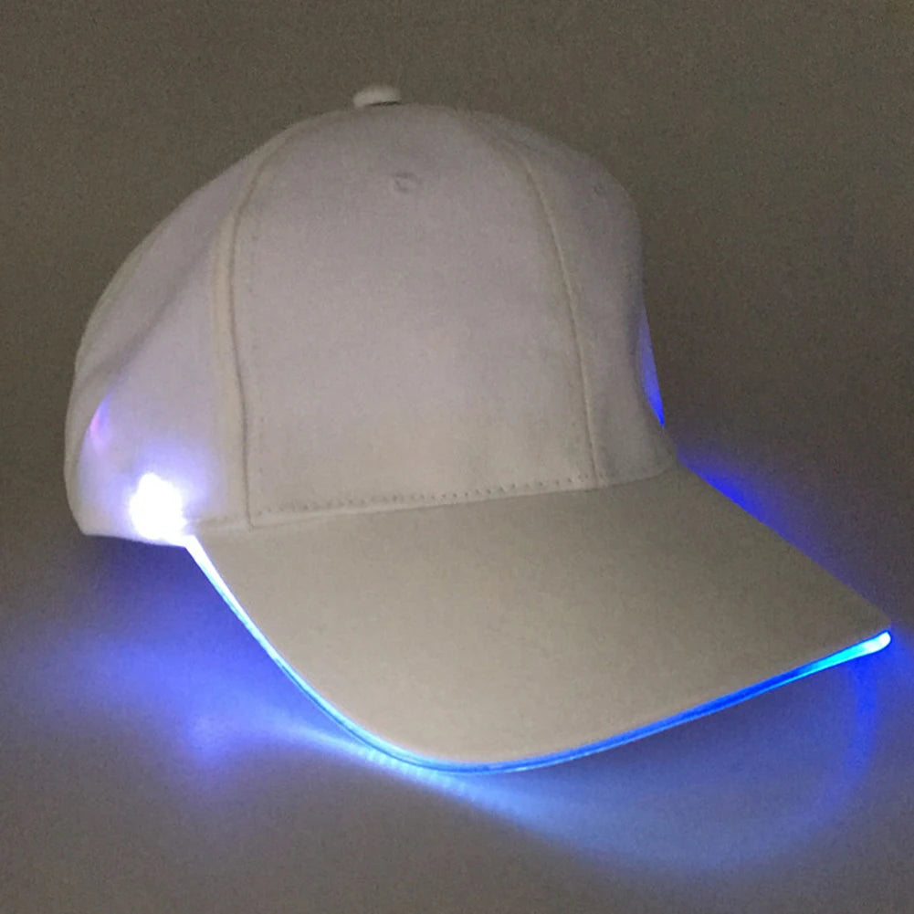 ShineCaps Fashion LED Baseball Cap – Perfect for Parties, Running, and Active Fun!