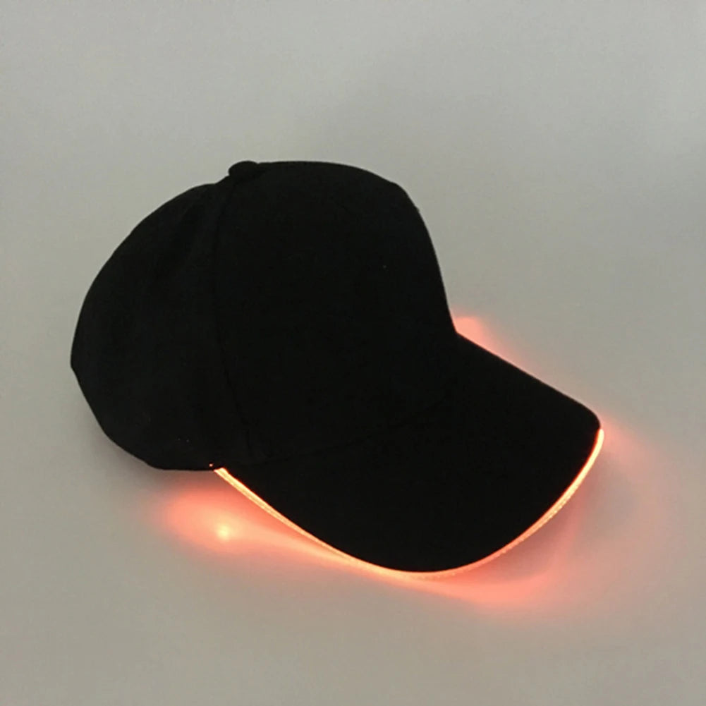 ShineCaps Fashion LED Baseball Cap – Perfect for Parties, Running, and Active Fun!