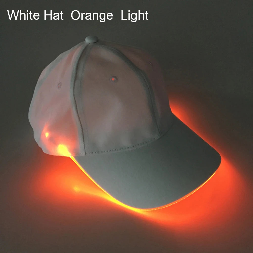 ShineCaps Fashion LED Baseball Cap – Perfect for Parties, Running, and Active Fun!