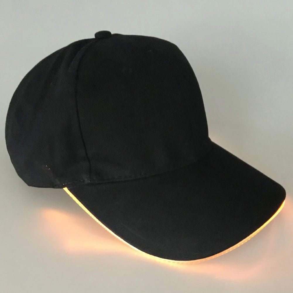 ShineCaps Fashion LED Baseball Cap – Perfect for Parties, Running, and Active Fun!