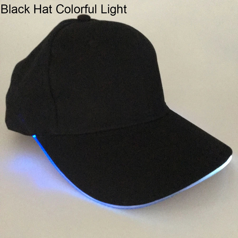 ShineCaps Fashion LED Baseball Cap – Perfect for Parties, Running, and Active Fun!