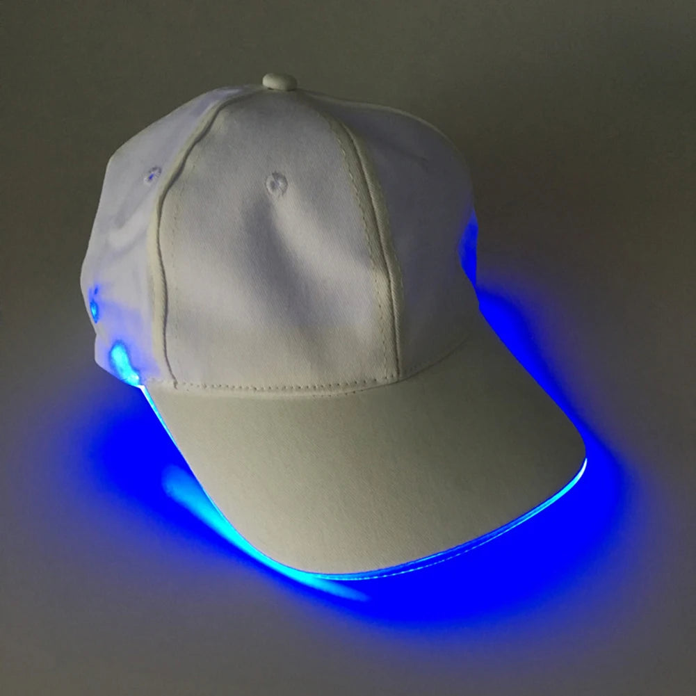 ShineCaps Fashion LED Baseball Cap – Perfect for Parties, Running, and Active Fun!