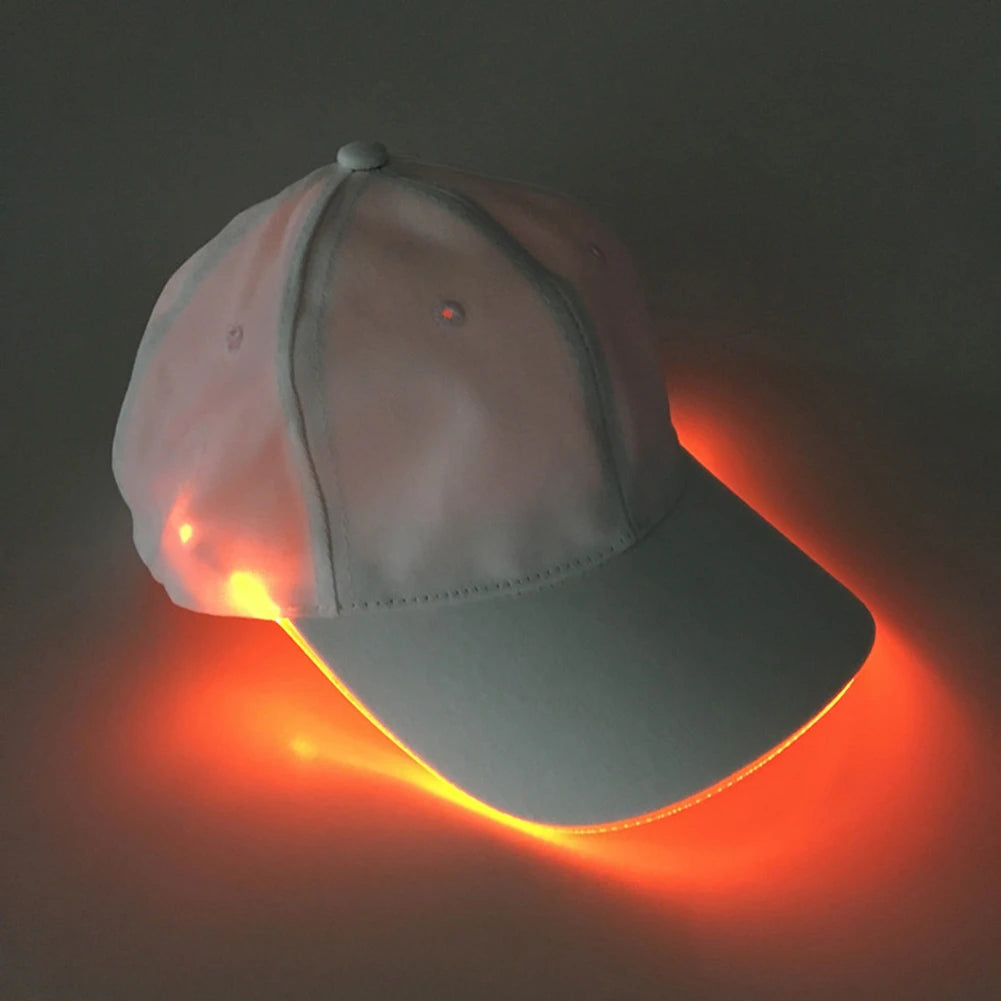 ShineCaps Fashion LED Baseball Cap – Perfect for Parties, Running, and Active Fun!