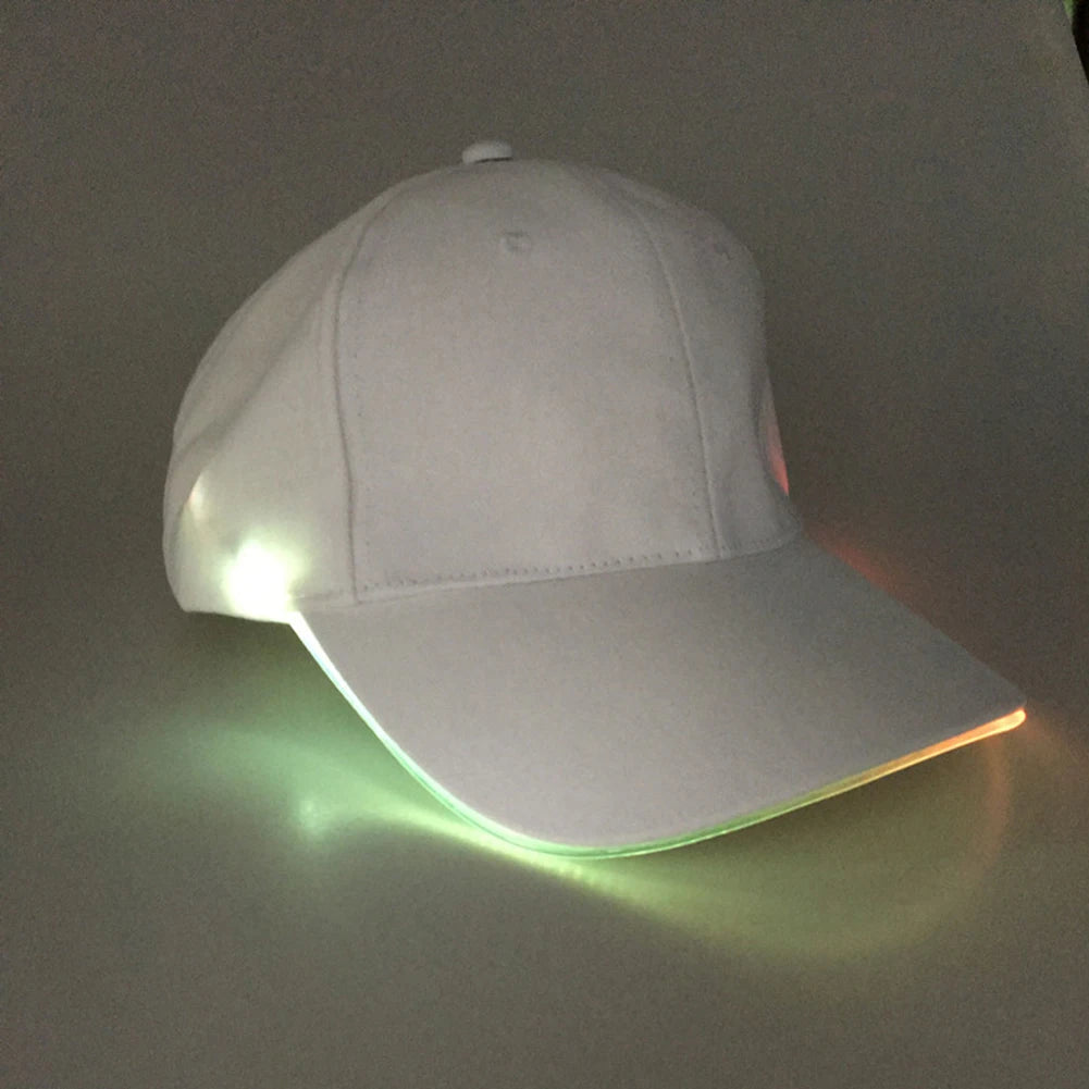 ShineCaps Fashion LED Baseball Cap – Perfect for Parties, Running, and Active Fun!