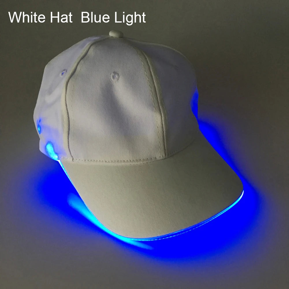 ShineCaps Fashion LED Baseball Cap – Perfect for Parties, Running, and Active Fun!