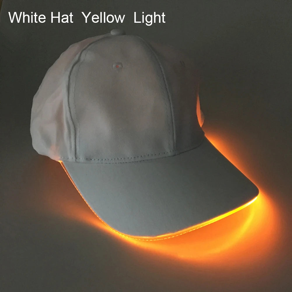 ShineCaps Fashion LED Baseball Cap – Perfect for Parties, Running, and Active Fun!