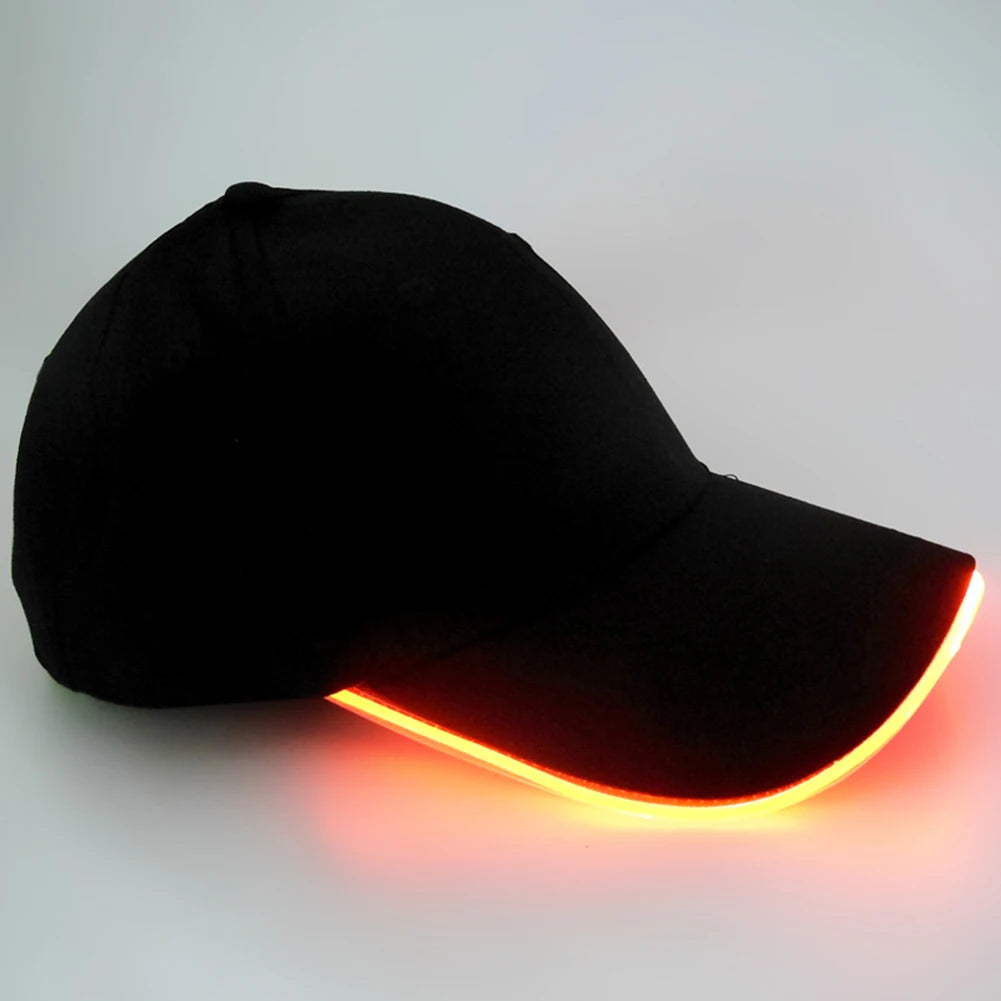 ShineCaps Fashion LED Baseball Cap – Perfect for Parties, Running, and Active Fun!